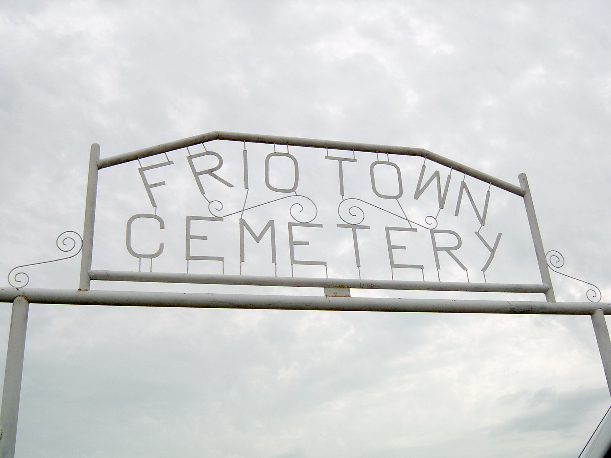 Frio Town Cemetary Entrance